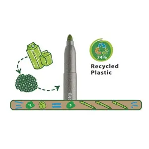 Carioca Marcador Escolar Jumbo Ponta Gorda Brilhantes