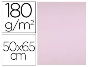 Cartolina 180g Rosa 50×65 cm 25 un