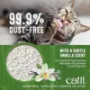 Catit Areia Baunilha 3.6kg Super macia e biodegradável