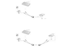 Digitus DN-95001 Cabo Adaptador PoE Passivo RJ45/CC