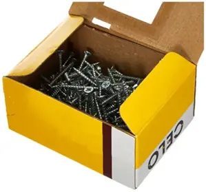 Celo Parafuso Madeira Pozidriv 4X40 Zincado