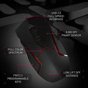 Cherry MC 3.1 5000 DPI Optico RGB