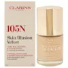 Clarins Skin Illusion Velvet Teint Mat e Hidratante Tom 105N 30ml