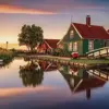 Clementoni Puzzle 1500 Peças – Zaanse Schans 84,3×59,2 cm