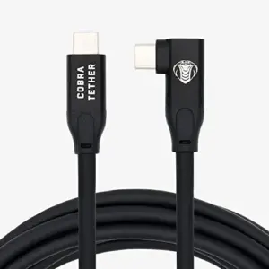 Cobra Tether Extensão USB-C para USB-C 10m Amarelo