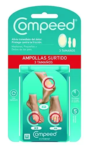 Compeed Pensos para Bolhas Alívio imediato 5 Unidades