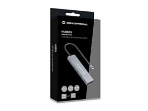 Conceptronic HUBBIES14G USB-C Compatibilidade USB 3.2 Gen 2