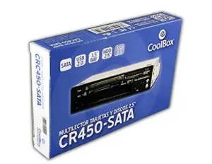 CoolBox Leitor de Cartões 2,5″ USB 2.0