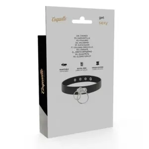 Coquette Chic Desire Garganta Artesanal Preto Ajustável