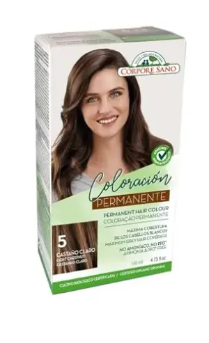 Corpore Sano Coloração Permanente Castanho Claro 140ml
