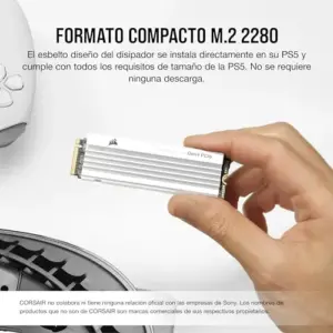 Corsair MP600 Pro LPX 1TB SSD PCIe 4.0 Branco