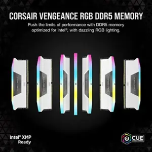 Corsair Vengeance RGB White 32GB DDR5 6200MHz 36