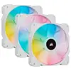 Corsair ventoinha para PC 120mm branco iCUE SP120 RGB ELITE