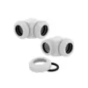 Corsair Water Cooling Hydro X Series XF Hardline 90° 12mm White
