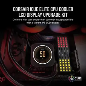 Corsair Water Cooling iCUE ELITE LCD Display Kit de Atualização de Refrigerador Preto