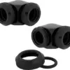 Corsair Water Cooling XF Hardline 90° 12mm Preto