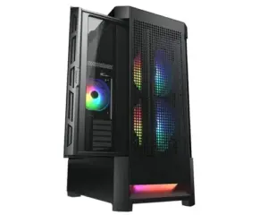 Cougar Airface Semi-Torre ATX Preto Com Ventilação RGB