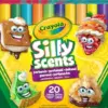 Crayola SillyScents 10 Unidades Marcadores Dupla-Ponta