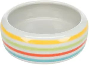 Trixie Comedouro em Cerâmica 500ml Verde/Azul/Creme