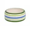 Trixie Comedouro em Cerâmica 200ml 11cm Verde/Azul/Creme