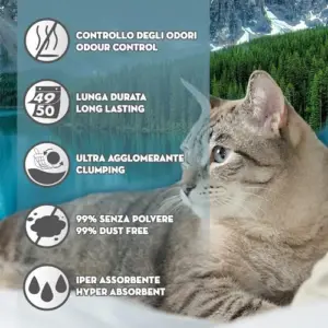 Croci Areia Aglomerante Supreme Clean 10kg Pouco Pó Antiodor Vegetal