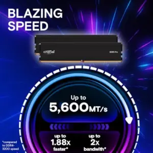 Crucial Pro DDR5 24GB USB 5600 MHz CL46