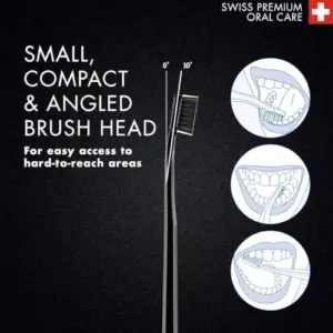 Curaprox Black Is White Escova de Dentes Ultra-soft