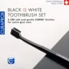 Curaprox Black Is White Escova de Dentes Ultra-soft