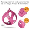 Curli Peitoral Air-mesh Rosa Fucsia M