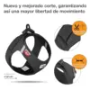 Curli Peitoral Air Mesh Preto XS