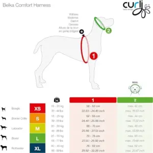 Curli Peitoral Belka Comfort Preto XL