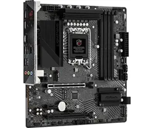 AsRock Z790M PG LIGHTNING/D4 Intel Z790 MicroATX Preto DDR4