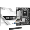 AsRock B760M-ITX/D4 WIFI Intel B760 Micro ATX DDR4 Preto Wi-Fi, Dual Channel, RAID