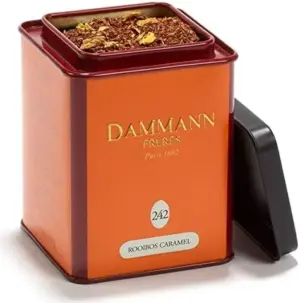Dammann Frères Chá Rooibos Caramel 100g lata