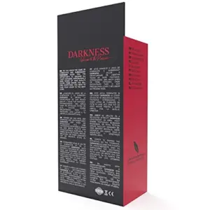 Darkness Bondage Máscara de Olhos Ajustável Preto