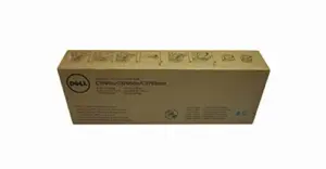 Dell 593-11122 Tinteiro Cyan 9000 páginas Compatível com impressoras Dell C3760N, C3760DN, C3765DNF