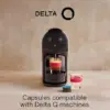 Delta Café Decafeinado Compatível com Delta Q 40 Cápsulas