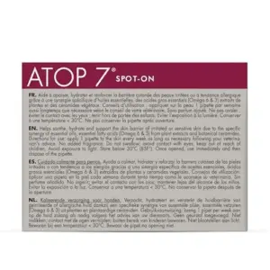 Dermoscent Atop7 Spot-on Cães Médio 4 Pipetas