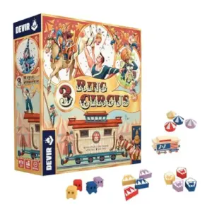 Devir Jogo de Tabuleiro 3 Ring Circus 2-4 Jogadores Clown