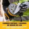 DeWALT DCW210N-XJ 18V 125mm Preto Velocidade Variável