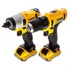 DeWALT Kit Aparafusador Impacto XR 10,8V 2 Baterias