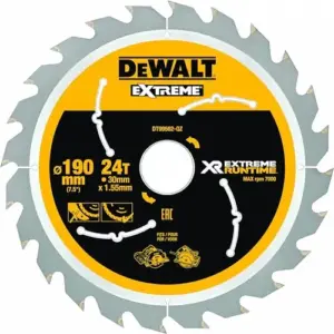DeWALT Lâmina Circular XR 190mmx30mm 24D Carborundo
