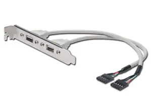Digitus Bracket USB 2x5Pin a 2xAH 0,25m