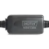 Digitus DA-73101 Cabo de Rede USB 2.0 Repeater Preto