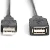 Digitus DA-73101 Cabo de Rede USB 2.0 Repeater Preto