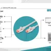 Digitus DK-1644-010 Cabo de Rede CAT6 1m Cinzento