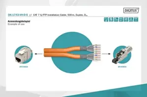 Digitus DK-1743-VH-D-5 Cabo de Rede Cat 7 500m