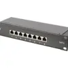 Digitus DN-10-SET-2 Kit de Rede com Switch Gigabit 8 Portas e Extensão de Energia
