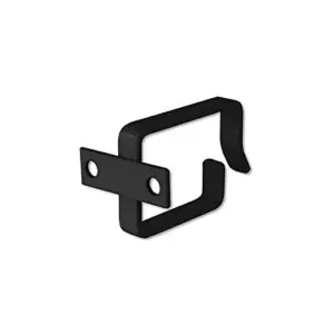 Digitus DN-19 ORG-1-SW Anéis de Gestão de Cabos 44×60 mm Preto