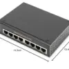 Digitus DN-651108 Switch Gigabit Industrial 8 Portas